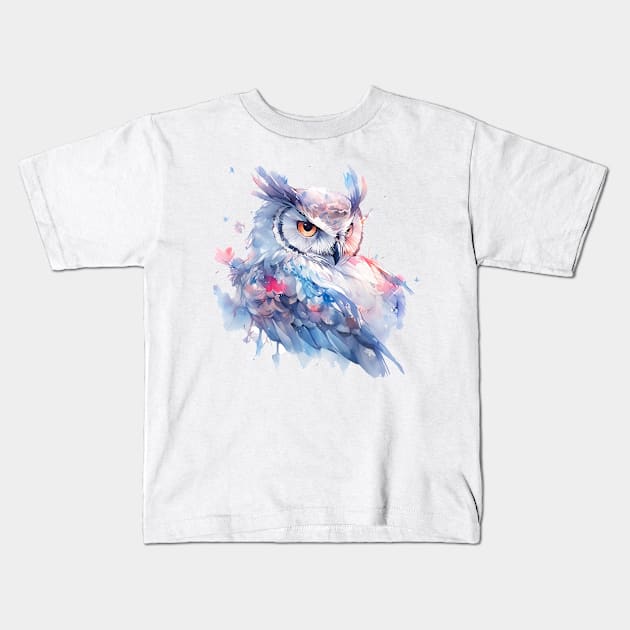 owl Kids T-Shirt by lets find pirate